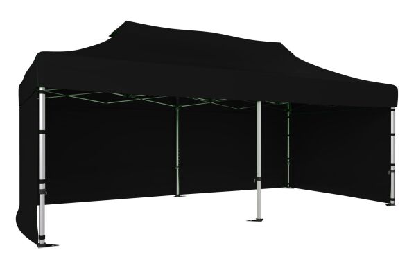 CLK 3x6 40 mm Katlanabilir Tente Gazebo Çadır Gazebo Çadır 3 Yan Kapalı