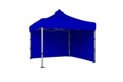 CLK 3x3 40 mm Katlanabilir Tente Gazebo Çadır Gazebo Çadır 2 Yan Kapalı