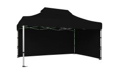 CLK 3x4,5 40mm Alüminyum Katlanabilir Tente Gazebo Çadır 2 Kenar Kapalı