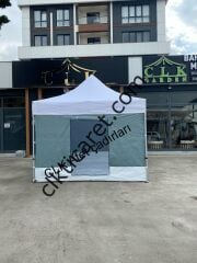 CLK 3x3 40mm Alüminyum Oxford Kumaş Gazebo Katlanır Portatif Kamp Çadırı